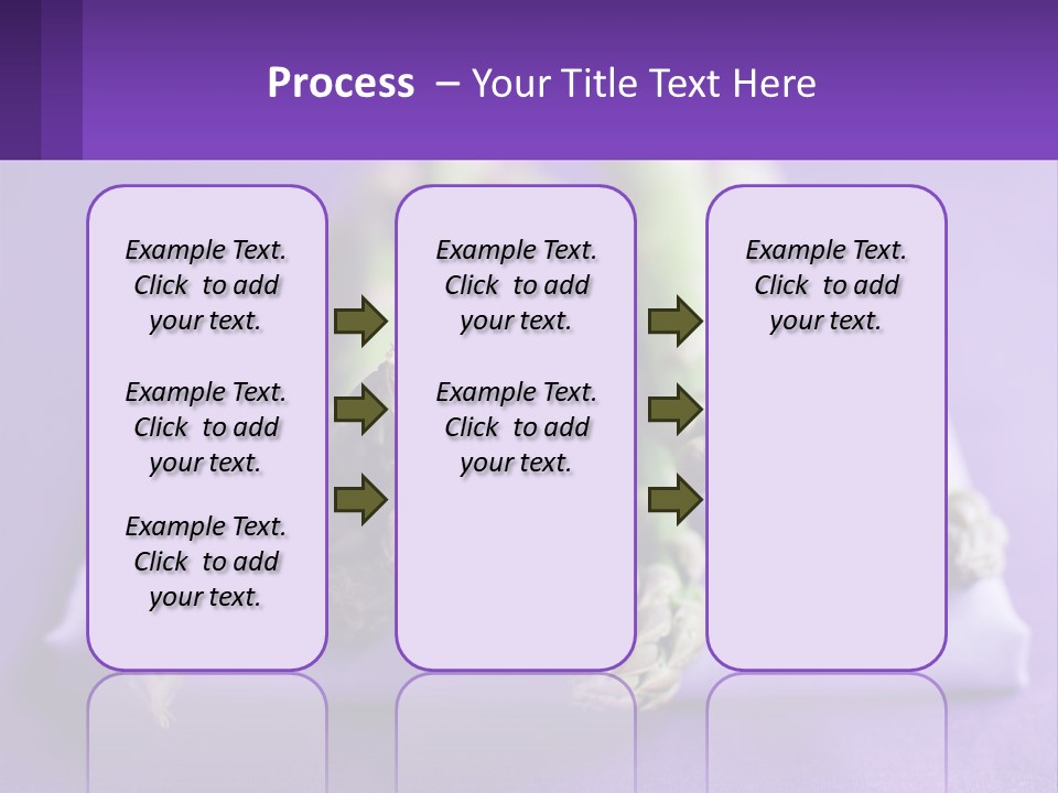 A Bunch Of Green Asparagus On A Purple Surface PowerPoint Template