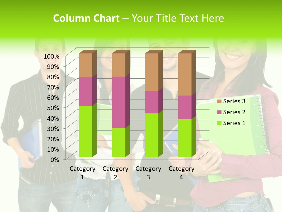 A Group Of People Standing Next To Each Other PowerPoint Template