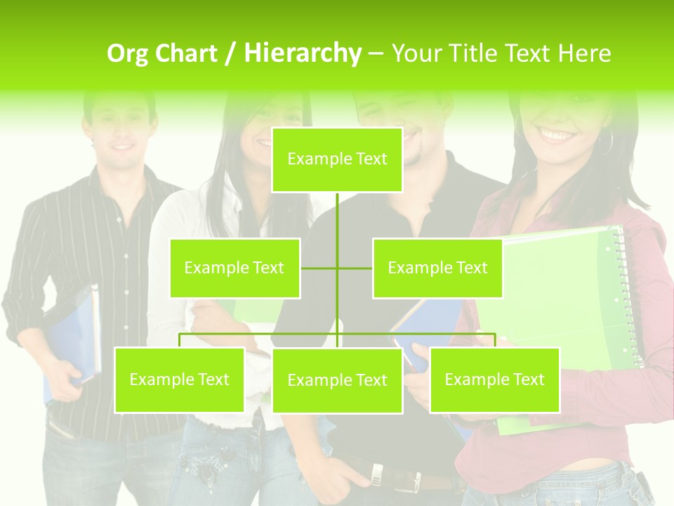A Group Of People Standing Next To Each Other PowerPoint Template