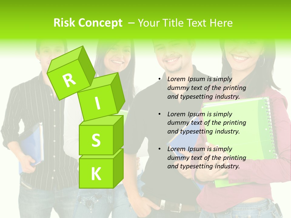 A Group Of People Standing Next To Each Other PowerPoint Template