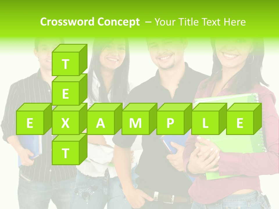 A Group Of People Standing Next To Each Other PowerPoint Template