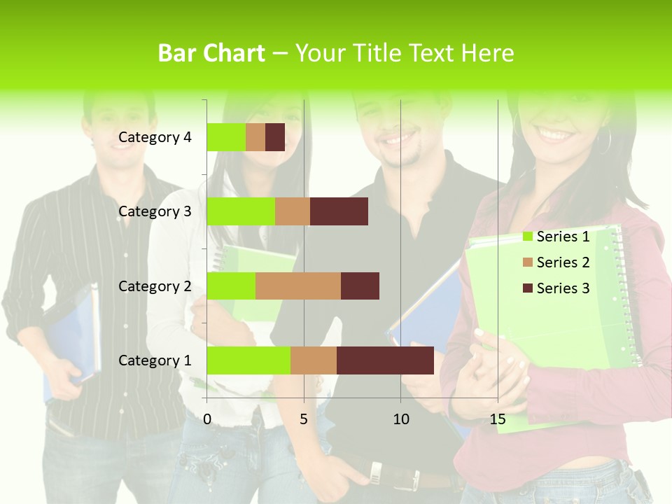A Group Of People Standing Next To Each Other PowerPoint Template