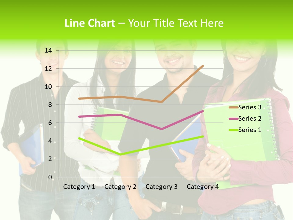 A Group Of People Standing Next To Each Other PowerPoint Template