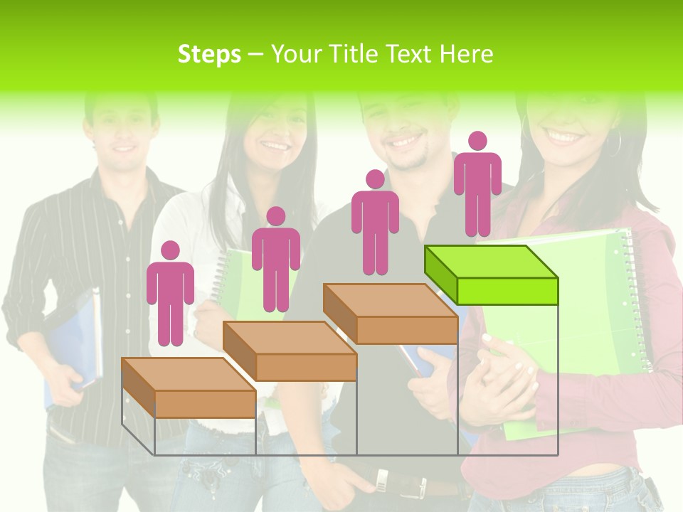 A Group Of People Standing Next To Each Other PowerPoint Template