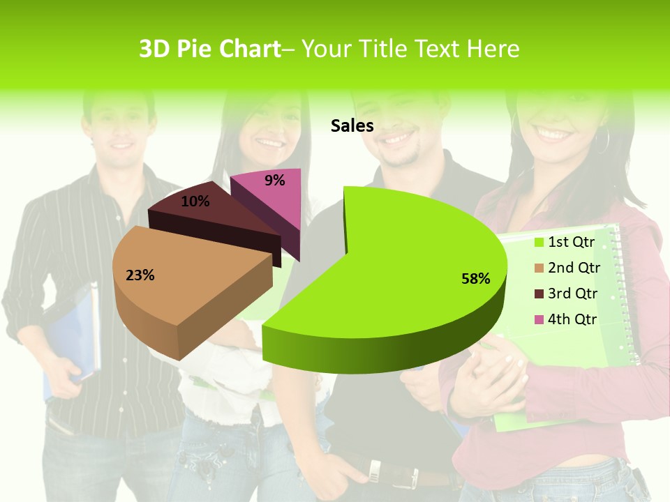 A Group Of People Standing Next To Each Other PowerPoint Template