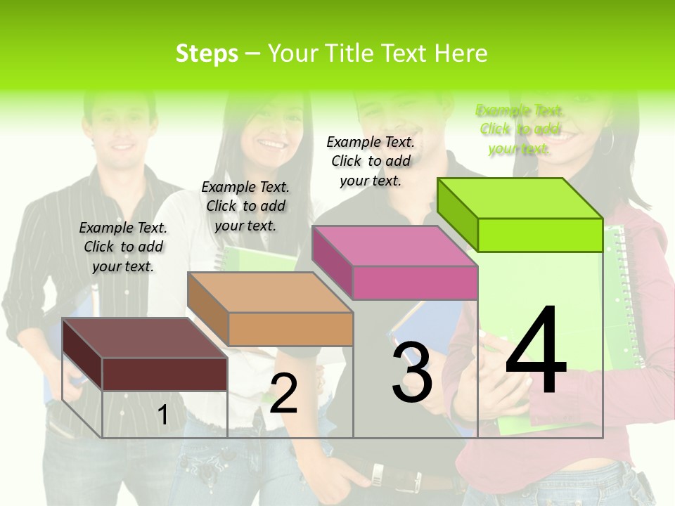 A Group Of People Standing Next To Each Other PowerPoint Template