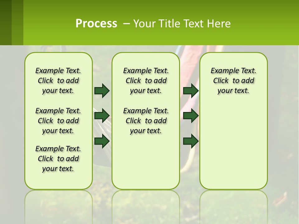 A Colorful Hammock Hanging From A Tree In A Park PowerPoint Template