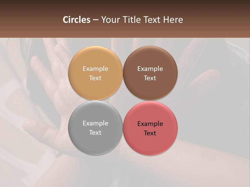A Woman Covering Her Face With Her Hands PowerPoint Template
