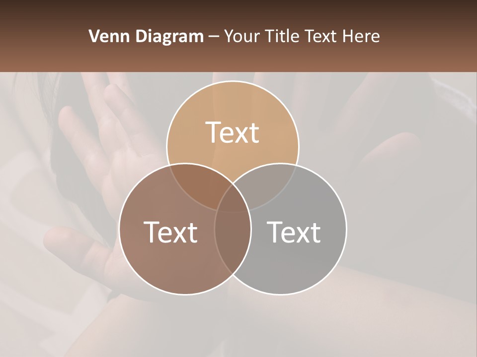 A Woman Covering Her Face With Her Hands PowerPoint Template