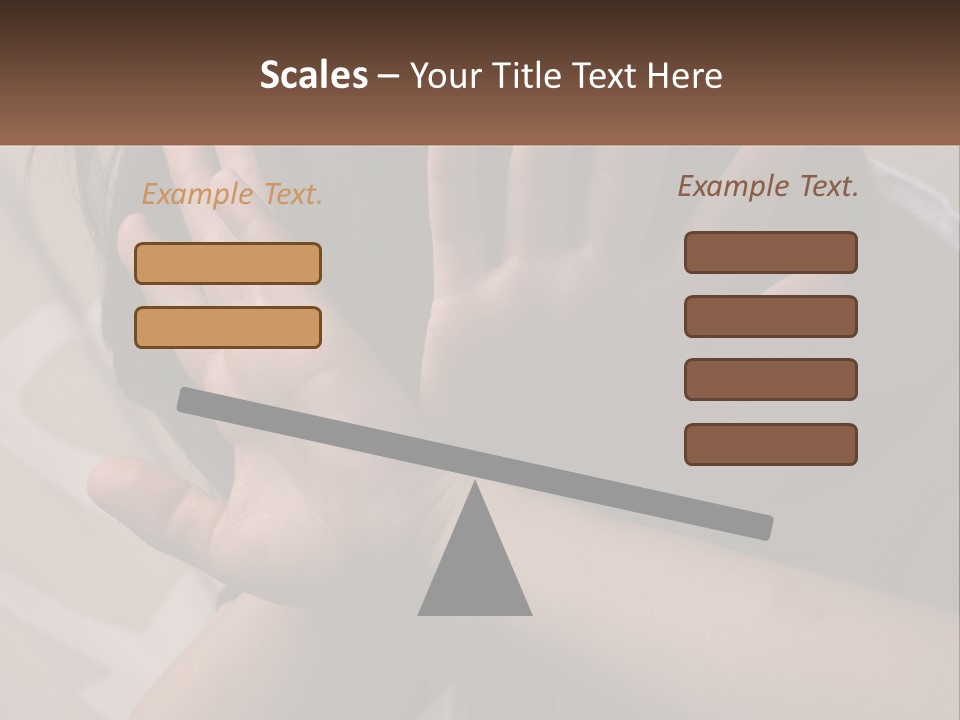 A Woman Covering Her Face With Her Hands PowerPoint Template