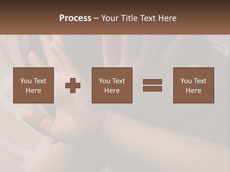 A Woman Covering Her Face With Her Hands PowerPoint Template