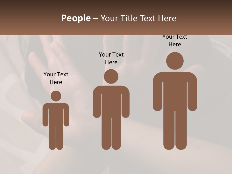 A Woman Covering Her Face With Her Hands PowerPoint Template