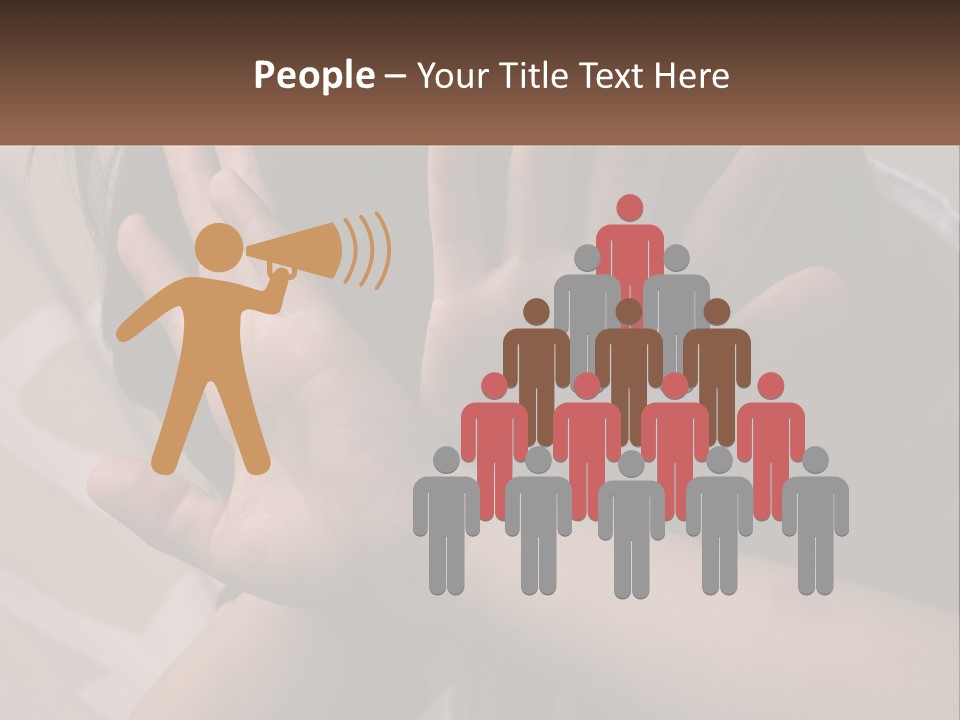 A Woman Covering Her Face With Her Hands PowerPoint Template