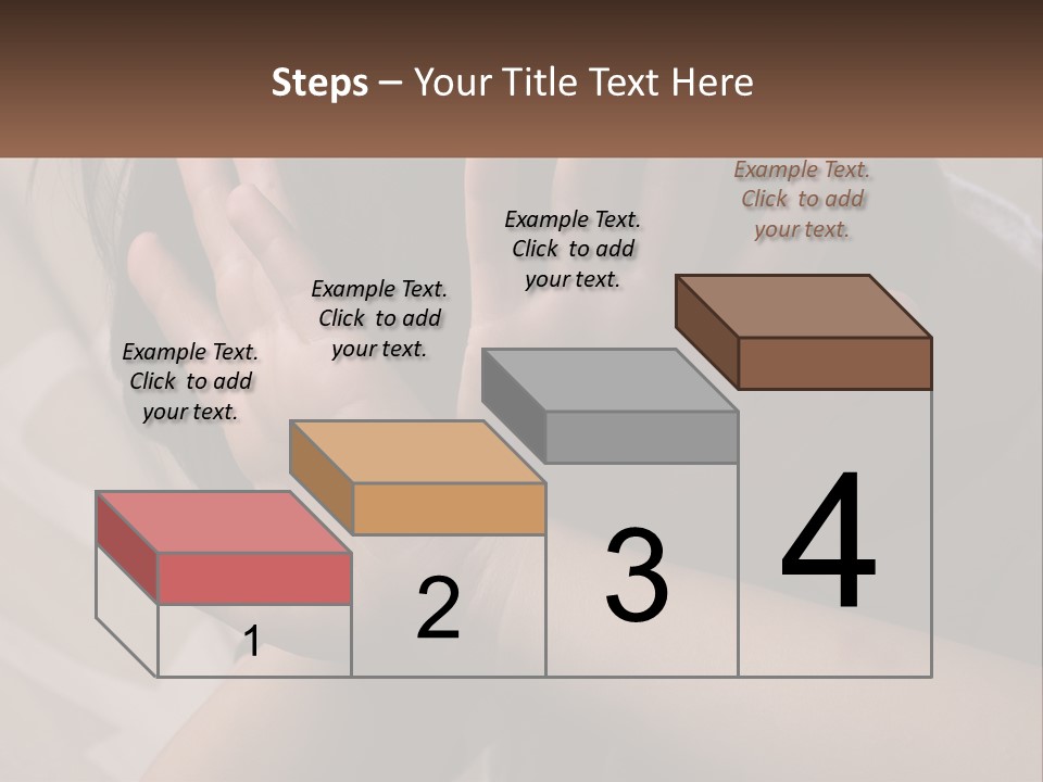 A Woman Covering Her Face With Her Hands PowerPoint Template