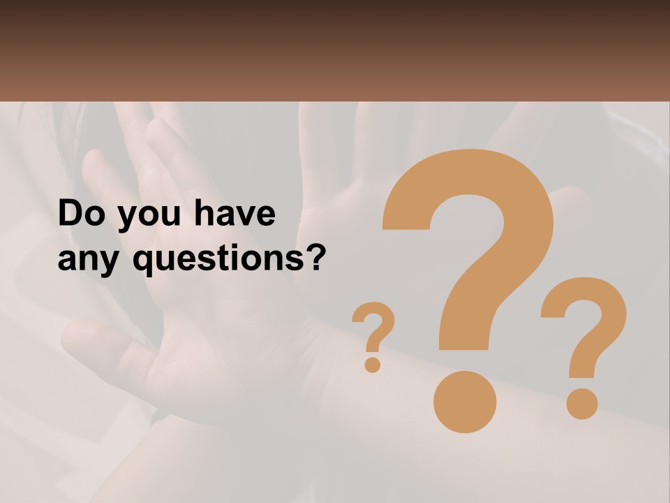 A Woman Covering Her Face With Her Hands PowerPoint Template