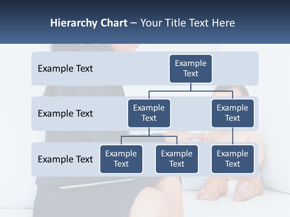 A Woman Feeding A Baby With A Spoon PowerPoint Template