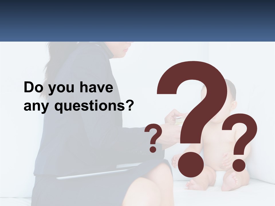 A Woman Feeding A Baby With A Spoon PowerPoint Template