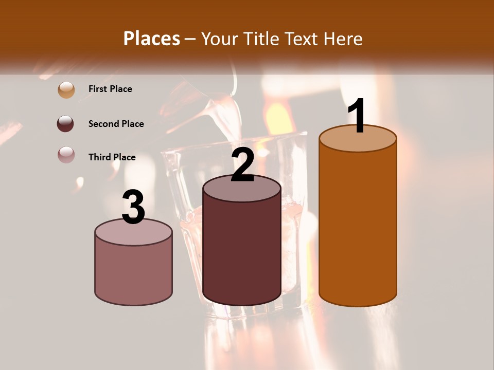 A Person Pouring A Drink Into A Glass PowerPoint Template