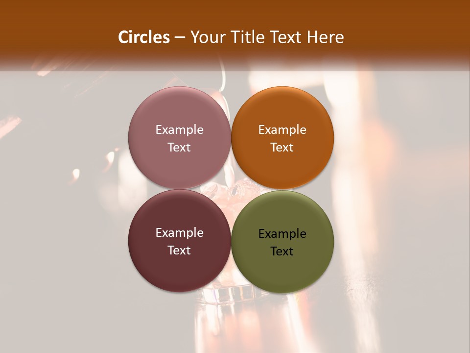 A Person Pouring A Drink Into A Glass PowerPoint Template
