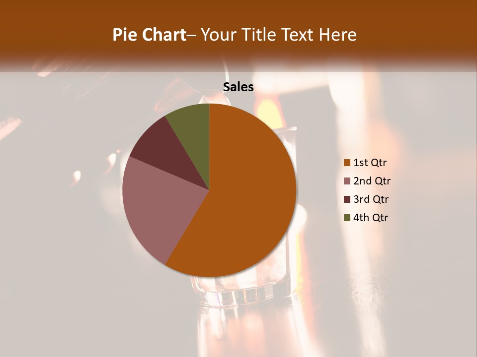 A Person Pouring A Drink Into A Glass PowerPoint Template