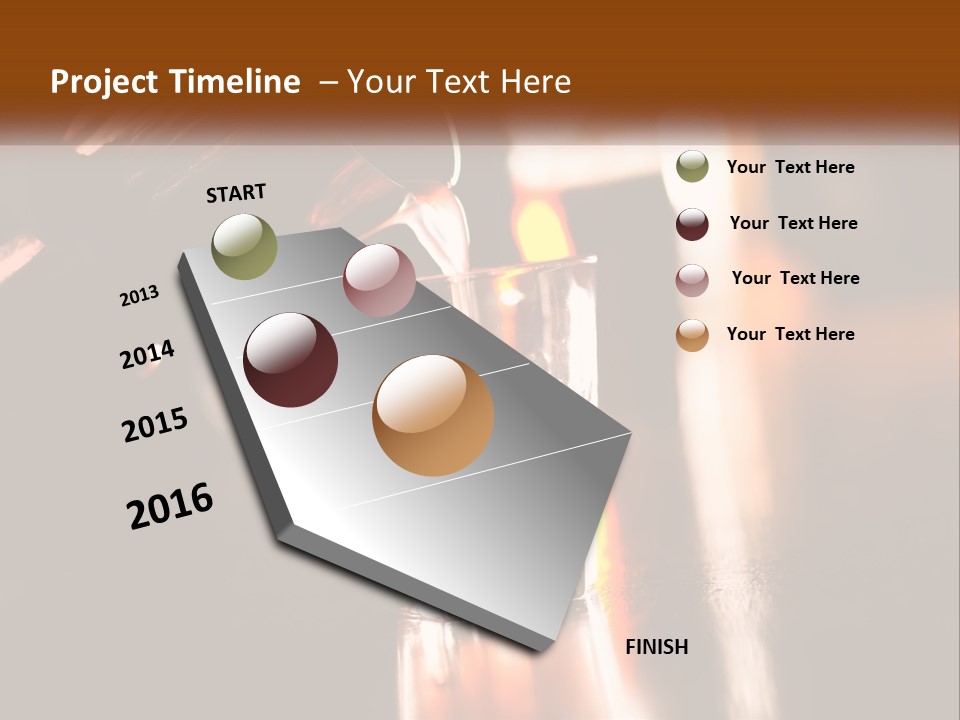 A Person Pouring A Drink Into A Glass PowerPoint Template