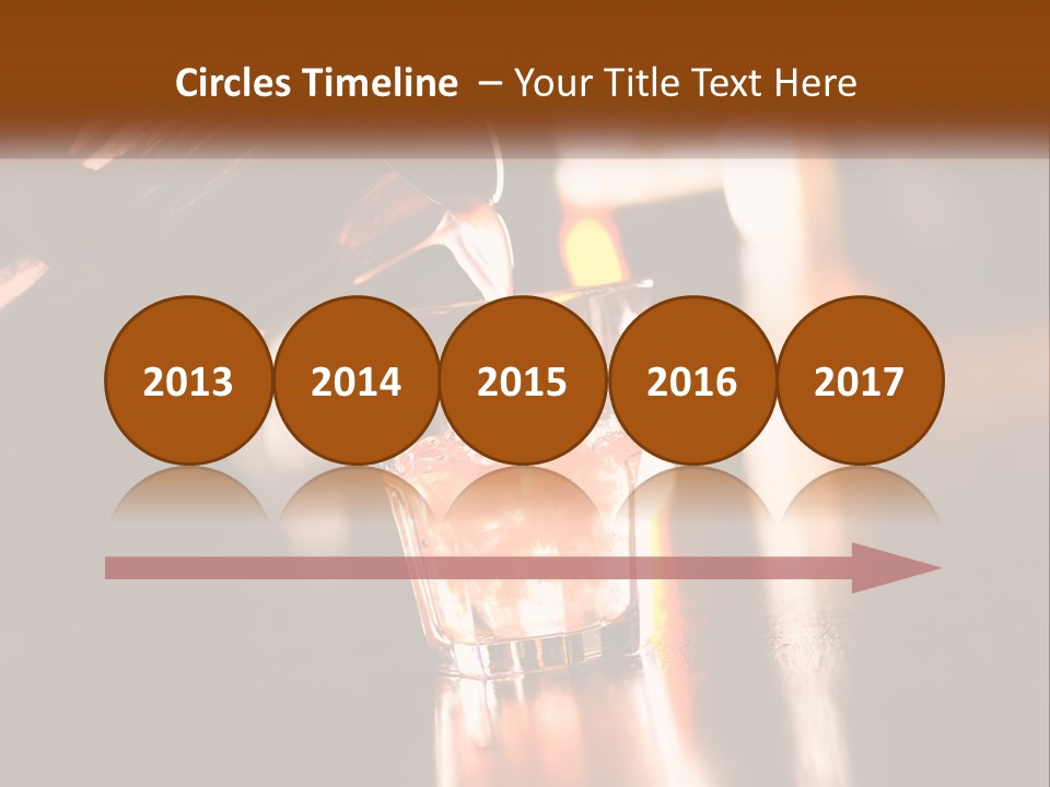 A Person Pouring A Drink Into A Glass PowerPoint Template