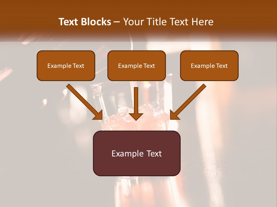 A Person Pouring A Drink Into A Glass PowerPoint Template