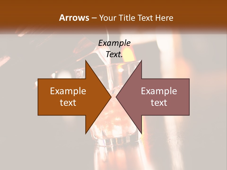 A Person Pouring A Drink Into A Glass PowerPoint Template