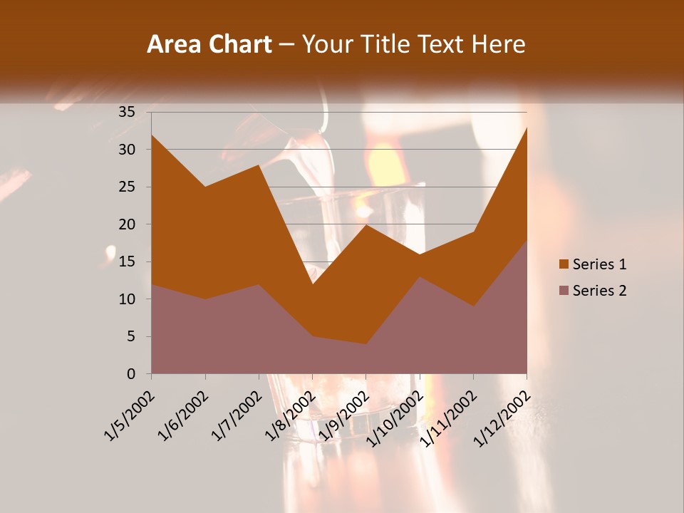 A Person Pouring A Drink Into A Glass PowerPoint Template