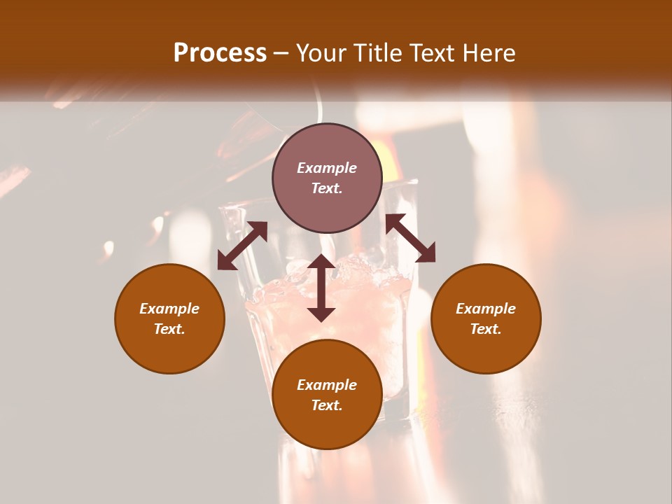 A Person Pouring A Drink Into A Glass PowerPoint Template