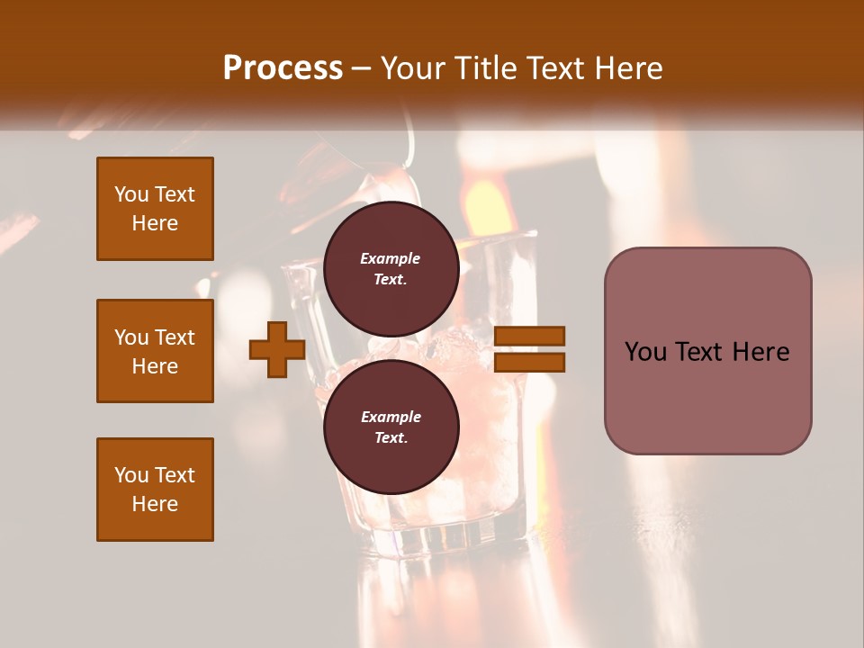 A Person Pouring A Drink Into A Glass PowerPoint Template