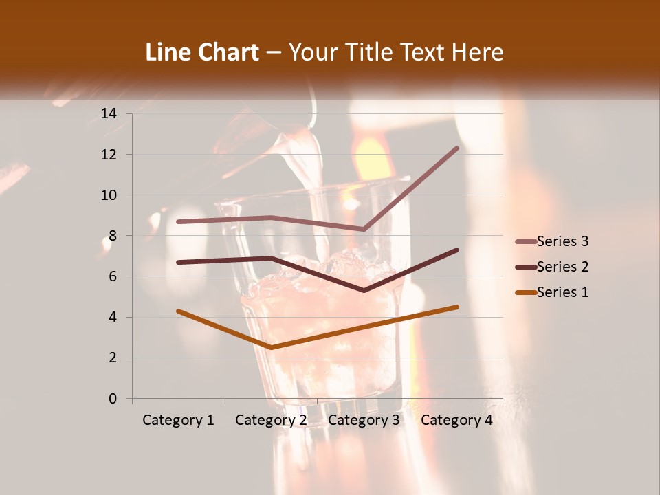 A Person Pouring A Drink Into A Glass PowerPoint Template