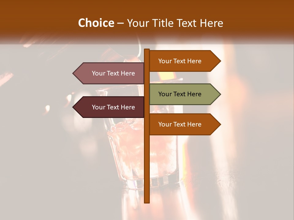 A Person Pouring A Drink Into A Glass PowerPoint Template