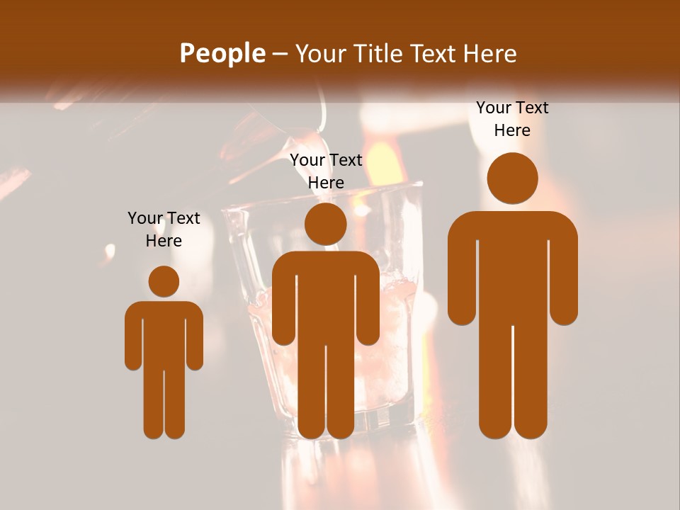 A Person Pouring A Drink Into A Glass PowerPoint Template
