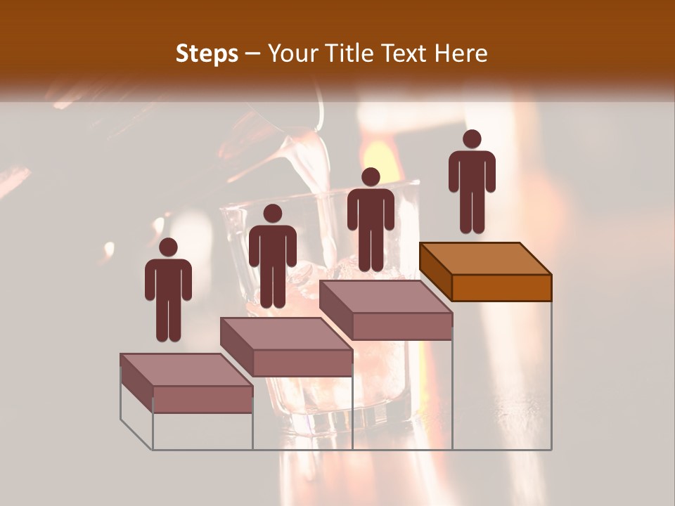 A Person Pouring A Drink Into A Glass PowerPoint Template