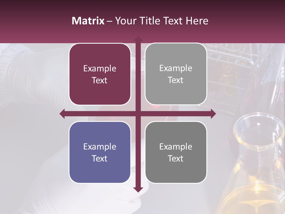 A Person In White Gloves Holding A Red Object PowerPoint Template