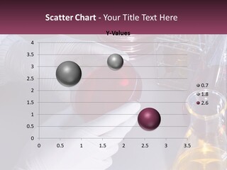 A Person In White Gloves Holding A Red Object PowerPoint Template
