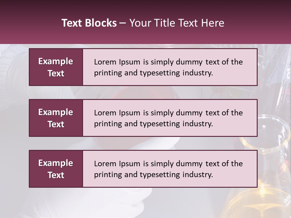 A Person In White Gloves Holding A Red Object PowerPoint Template