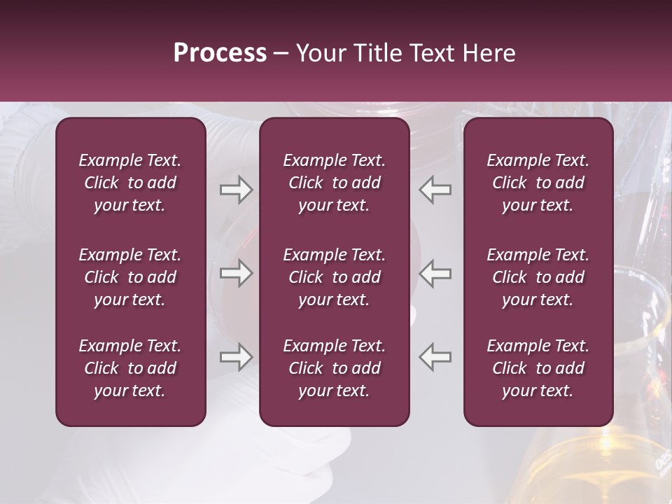 A Person In White Gloves Holding A Red Object PowerPoint Template