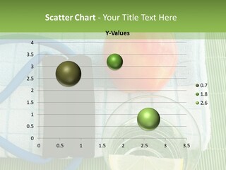 A Glass Of Water, Lemon, And A Piece Of Fruit On A Mat PowerPoint Template