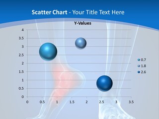 A Medical Powerpoint Presentation With A Highlighted Foot PowerPoint Template