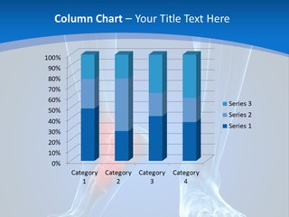 A Medical Powerpoint Presentation With A Highlighted Foot PowerPoint Template