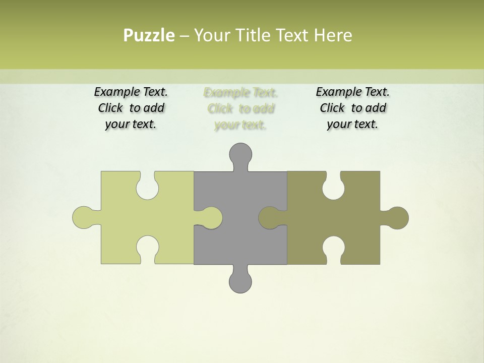 A Green And Yellow Background With The Words Name Of Presentation Company Name PowerPoint Template