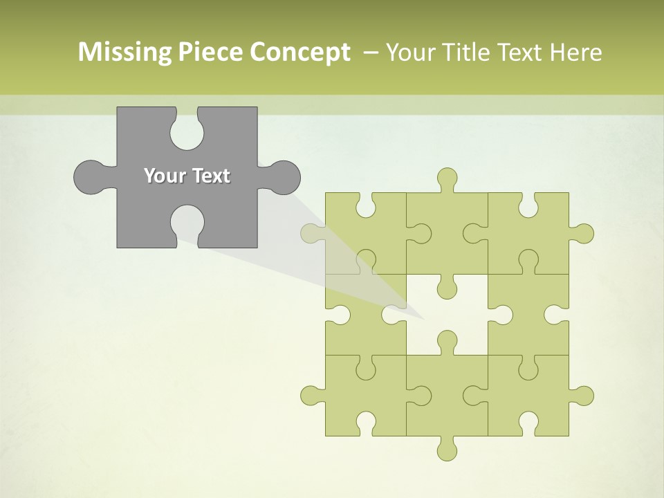 A Green And Yellow Background With The Words Name Of Presentation Company Name PowerPoint Template