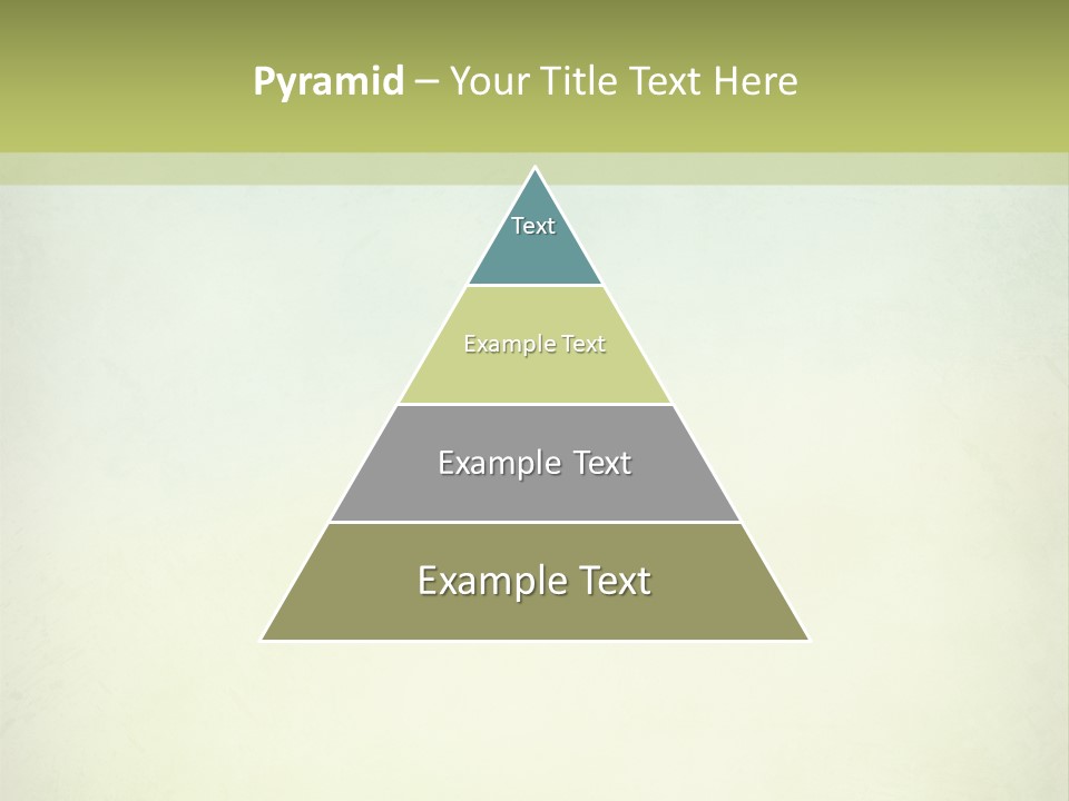 A Green And Yellow Background With The Words Name Of Presentation Company Name PowerPoint Template