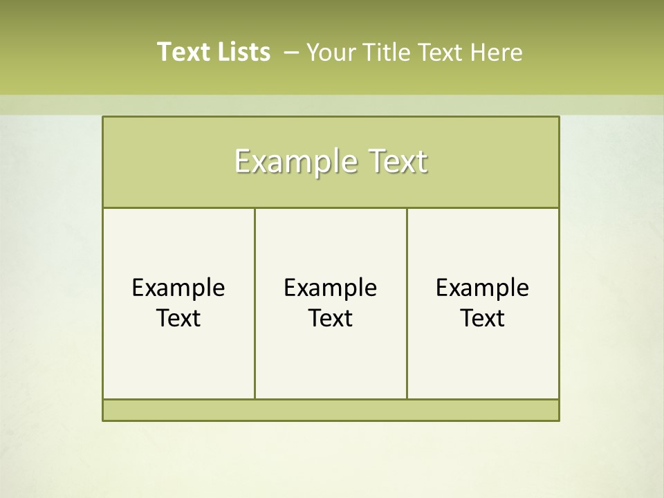 A Green And Yellow Background With The Words Name Of Presentation Company Name PowerPoint Template
