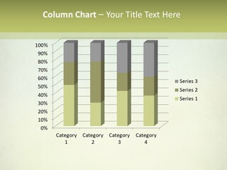 A Green And Yellow Background With The Words Name Of Presentation Company Name PowerPoint Template