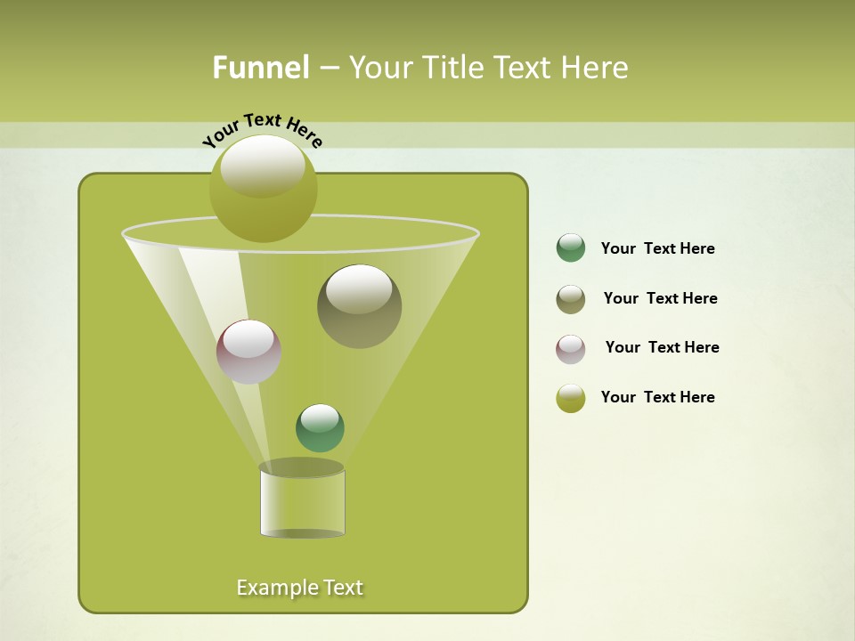 A Green And Yellow Background With The Words Name Of Presentation Company Name PowerPoint Template