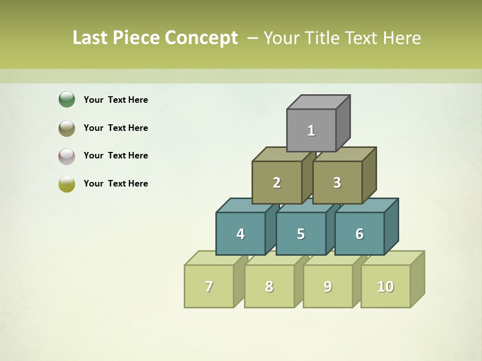 A Green And Yellow Background With The Words Name Of Presentation Company Name PowerPoint Template
