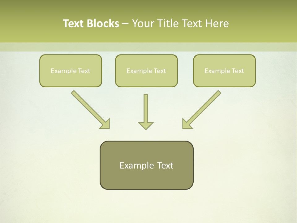 A Green And Yellow Background With The Words Name Of Presentation Company Name PowerPoint Template